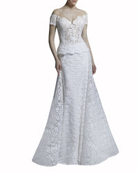 فستان زفافي من الغيبور