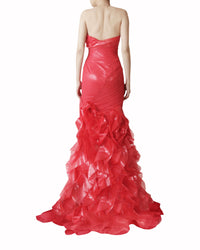 فستان مريمايد بدون أكمام