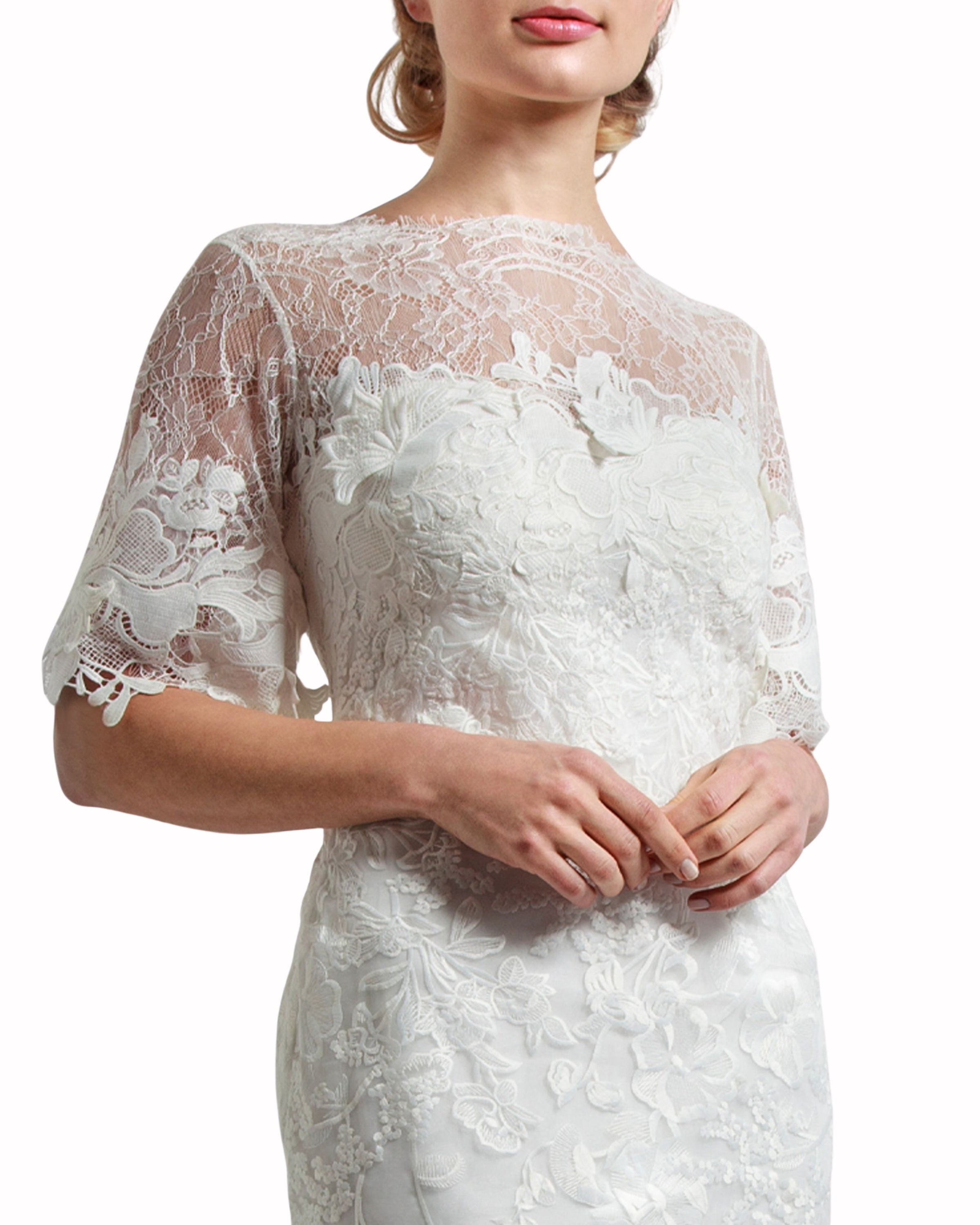 فستان مرميد مزخرف