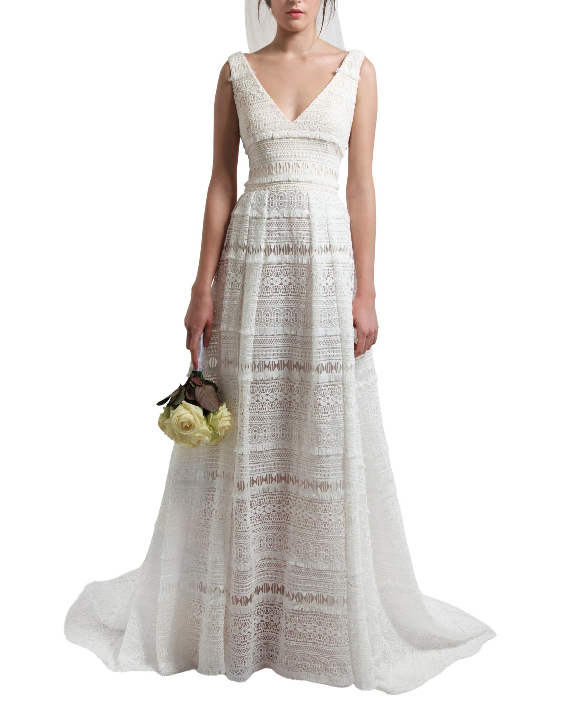 A-Line Long Dress
