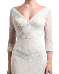 V-Neck Lace Dress