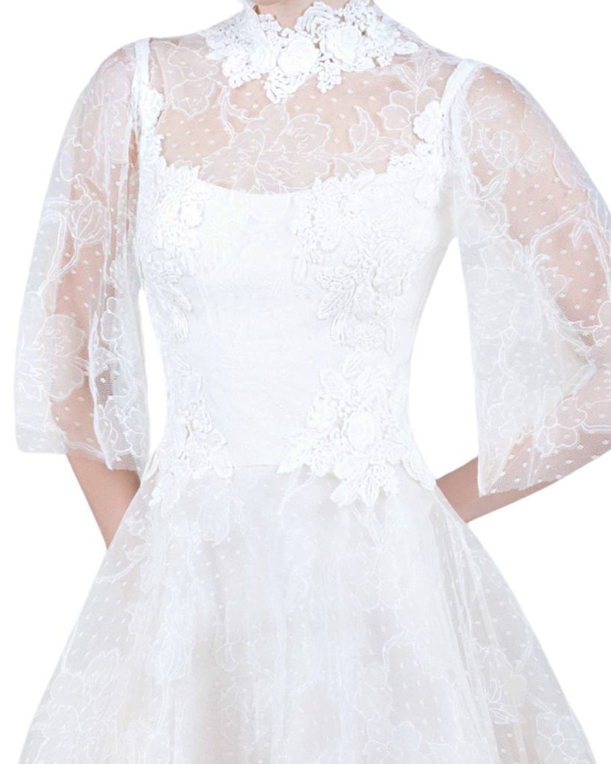 Embroidered Gown