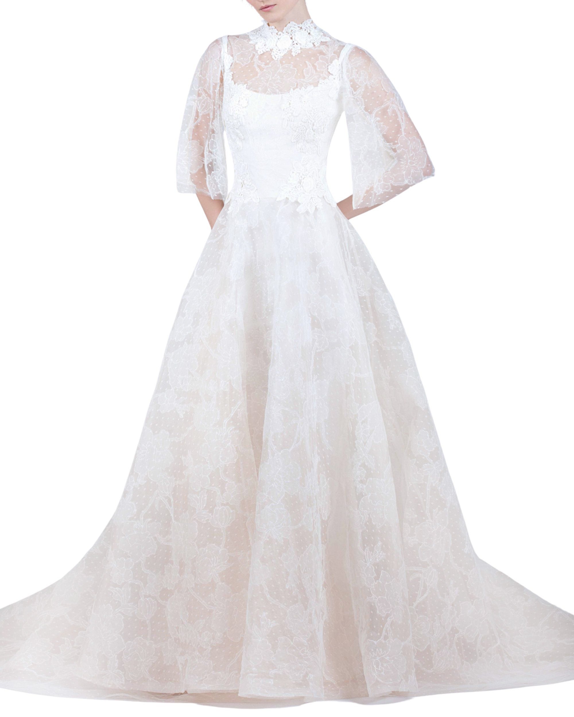 Embroidered Gown