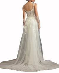 Heart Neckline Gown