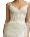 Heart Neckline Gown