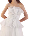 Strapless Beaded Gown