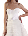Strapless A-cut Gown