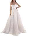 Strapless A-cut Gown