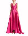 Deep V-Neckline Dress