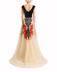 Embellished Lace Dress