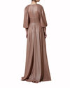 Bishop Fitted Long Dress