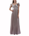 Draped Upper Part Dress