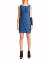Sleeveless Draped Bodice Dress