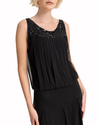 Draped Chiffon Dress