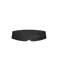 Black Belt With Multicolor Stones