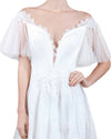 Open-Back Loose Gown