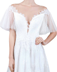 Open-Back Loose Gown