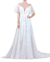 Open-Back Loose Gown