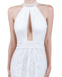Halter-Neck Gown