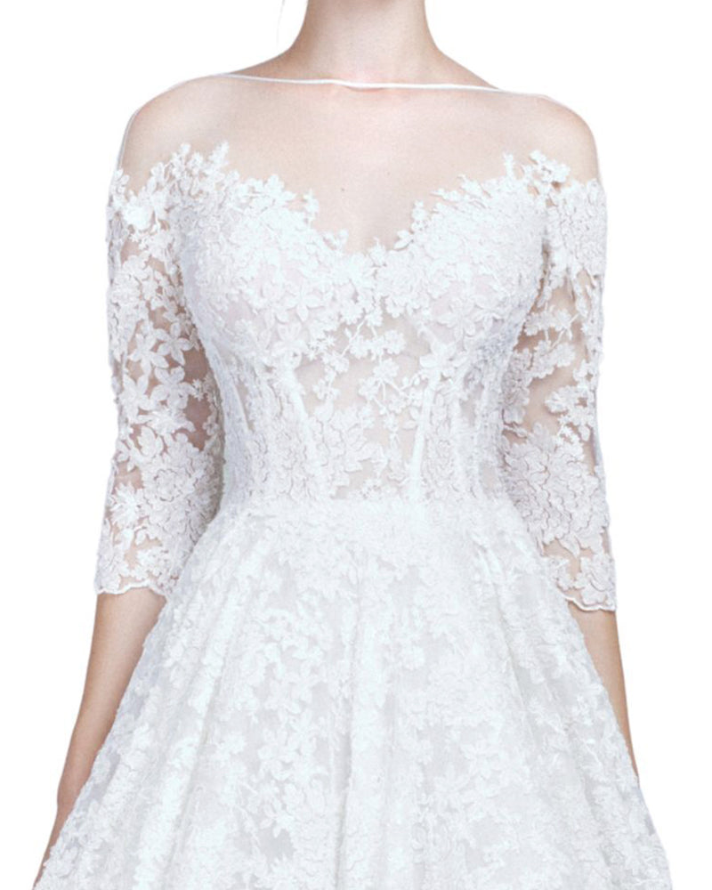 Off-Shoulders Wide Dress