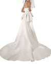 Bow Design Mikado Dress