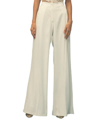 Straight Cut White Pants