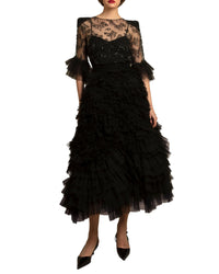 Fully Beaded Ruffled Top