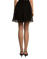Fully Beaded Short Skirt