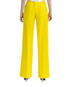 Straight Cut Yellow Pants