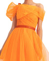 Asymmetrical Bow-Like Dress