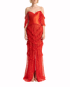 Off-Shoulder Corset-Like Bodice Dress