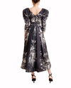 Puffed Sleeves A-line Dress