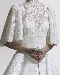 High Neckline Gown
