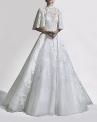 High Neckline Gown