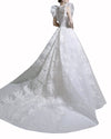 Structured Shoulder Gown
