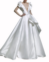 Plunging V-Neck Gown