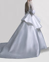Feather-Sleeved Gown