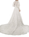 Bishop Sleeves Wide Gown