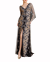 Tulle Sleeves Embroidered Dress