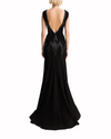 V-Neckline Beaded Dress