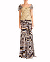 Dress with Guipure Bodice
