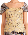 Dress with Guipure Bodice