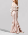Floral Off-Shoulder Mermaid Dress