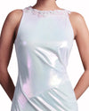 Beaded Slim-Cut Dress
