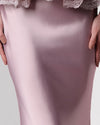 Silky Pink Skirt