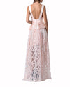 Peplum Embroidered Dress