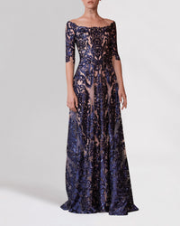 Sequin Embroidered Dress