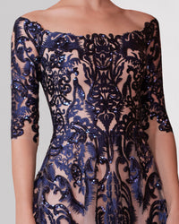 Sequin Embroidered Dress