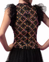 Sequin Embroidered Sleeveless Top