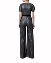Deep V-Neckline Jumpsuit